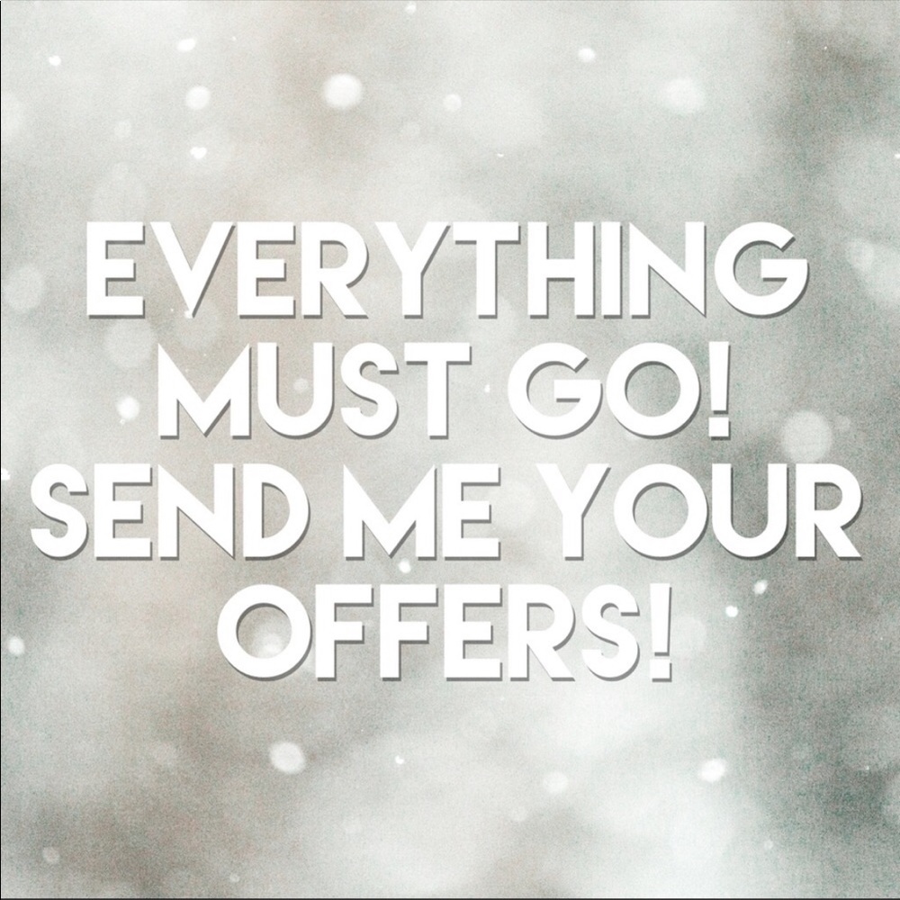 ALMOST ALL OFFERS WILL BE ACCEPTED!!!!